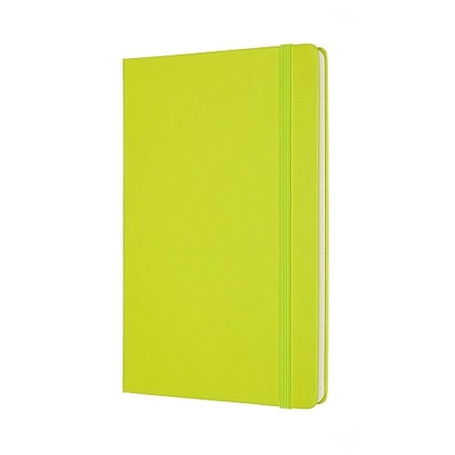 Libreta Clásica Moleskine Grande Verde Hoja Rayada Pasta Dura 