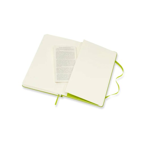 Libreta Clásica Moleskine Grande Verde Hoja Rayada Pasta Dura 