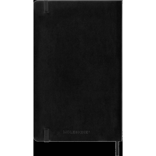 Libreta Clásica Moleskine Grande Hoja Cuadrada Pasta Blanda 