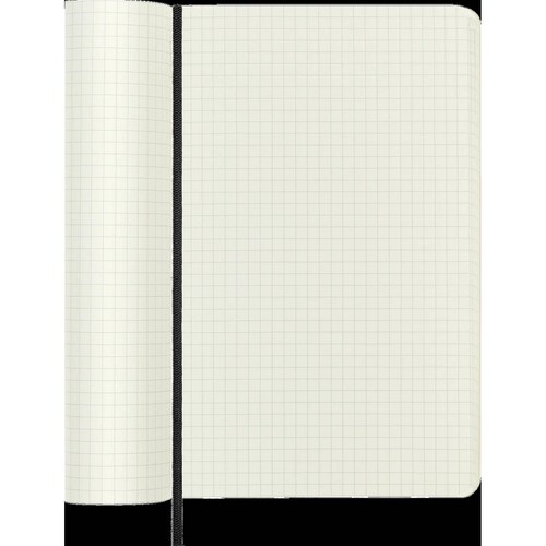 Libreta Clásica Moleskine Grande Hoja Cuadrada Pasta Blanda 