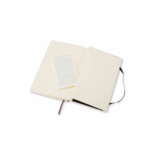 Libreta Clásica Moleskine Grande Hoja Cuadrada Pasta Blanda 