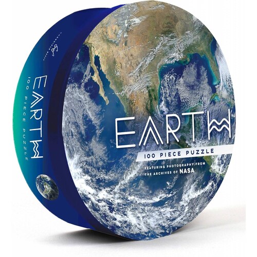 Rompecabezas Redondo de la Tierra 100 Piezas Earth 