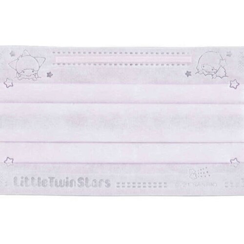 Cubrebocas Sanrio Little Twin Stars - Set De 10 Piezas