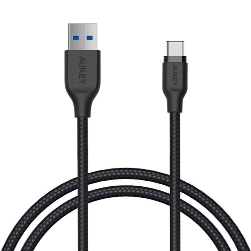 Cable Aukey Trenzado Nylon USB-A a USB-C 2M