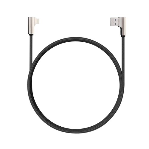 Cable Aukey Impulse Titan Kevlar USB-A a Lightning 90º 1.2M