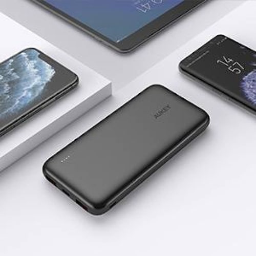 Aukey Power Bank PB N73S Slim 10000 mAh 18W negro