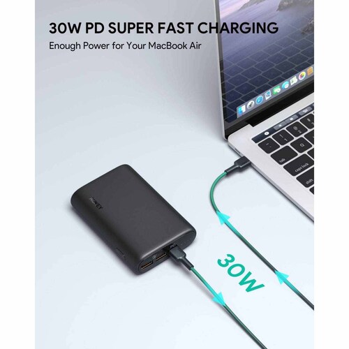 Aukey Power Bank PB Y40 15000 mAh 30W Quick Charge 30