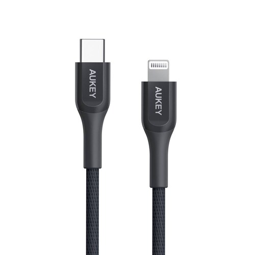 Cable Aukey Kevlar USB C a Lightning 2M CB AKL4