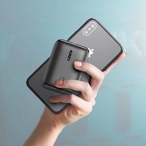Batería Portátil Mini Aukey 10000 225W USB A USB C PB N83S