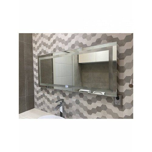 Espejo con Luz LED ARD de 120 x 52 cm: Estética Sofisticada para tu Espacio