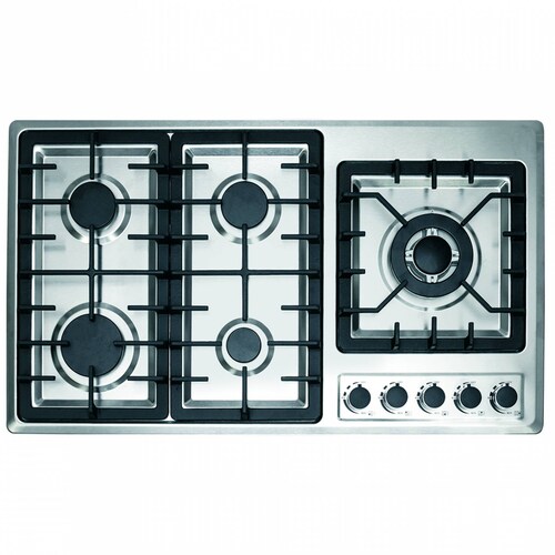 Parrilla a Gas LP/Nat Acero Inoxidable DISA Home 5 Quemadores Lateral PAEM-5B