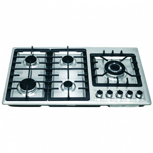 Parrilla a Gas LP/Nat Acero Inoxidable DISA Home 5 Quemadores Lateral PAEM-5B