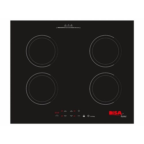 Parrilla de Inducción DISA Home 4 Quemadores PARRIN-4.