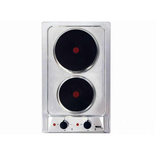 Parrilla Eléctrica DISA Home Acero Inoxidable 2 Quemadores PAEL-2