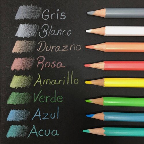 Estuche Metálico de 72 Colores de Madeara y Sacapuntas Metálico 