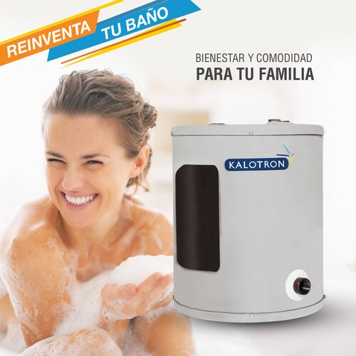 Calentador electrico 20l para 1 lavabo 220v 3800w kalotron 