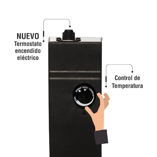 Boiler deposito gas lp 80l 3.5 servicios encendido electrico kalotron 