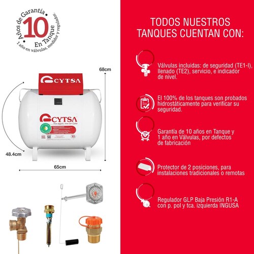 Tanque estacionario 100 litros 
