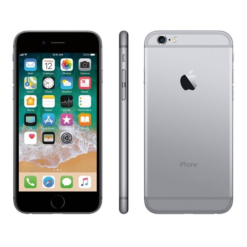 Celular Apple Reacondicionado IPhone 6 16Gb 4.7" Color Gris