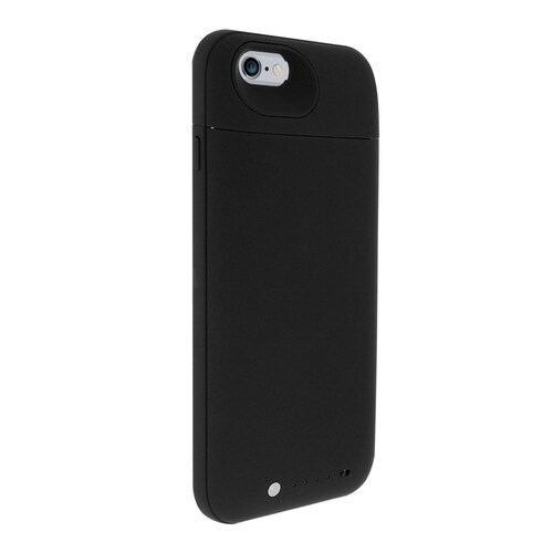 Protector De Carga Mophie Space Pack Iphone 6 Negro  3300Mah/32Gb De Almacenamiento (Pf)