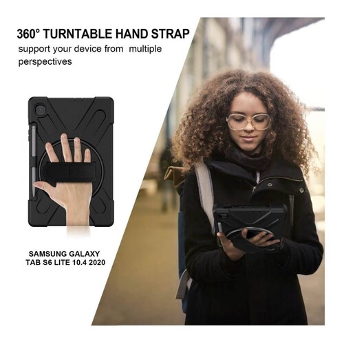 Teknet Funda Correa Samsung Galaxy Tab S6 Lite P610 615 Rudo 10.4 