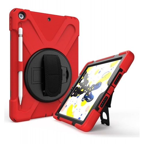 Funda Teknet para iPad 9 102 Case Correa Rudo 9ª 8ª Gen 9 8