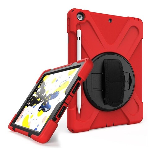 Funda Teknet para iPad 9 102 Case Correa Rudo 9ª 8ª Gen 9 8