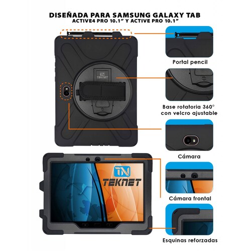 Funda Correa para Samsung Galaxy Tab Active 4 Pro 101