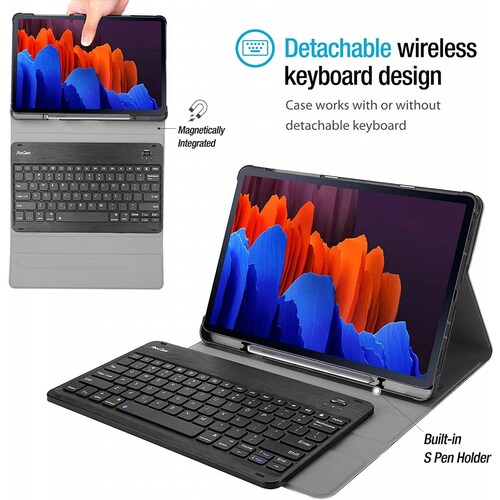 Funda Teclado Bluetooth Para Samsung Galaxy Tab S8+ X800