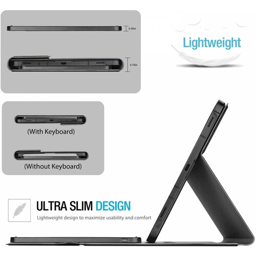 Funda Teclado Bluetooth Para Samsung Galaxy Tab S8+ X800
