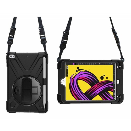 Teknet Funda Correa Uso Rudo  Para iPad Mini 5 Mini 4