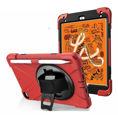 Teknet Funda Correa Uso Rudo  Para iPad Mini 5 Mini 4