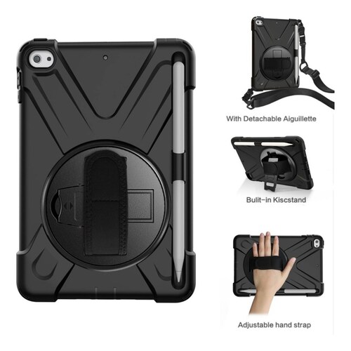 Teknet Funda Correa Uso Rudo  Para iPad Mini 5 Mini 4