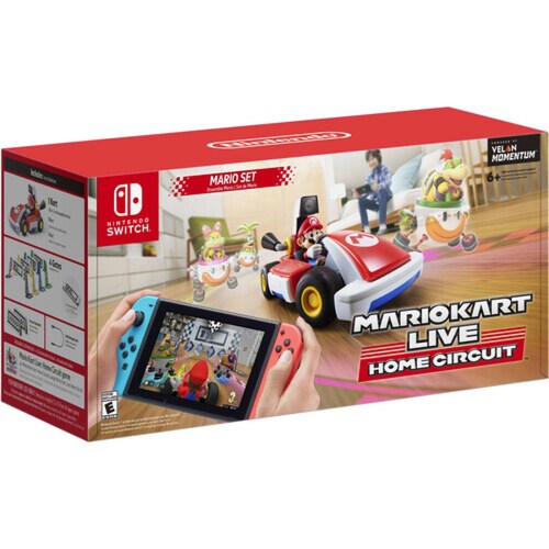 Juego Mario Kart Live Home Circuit Nintendo Switch Set Mario