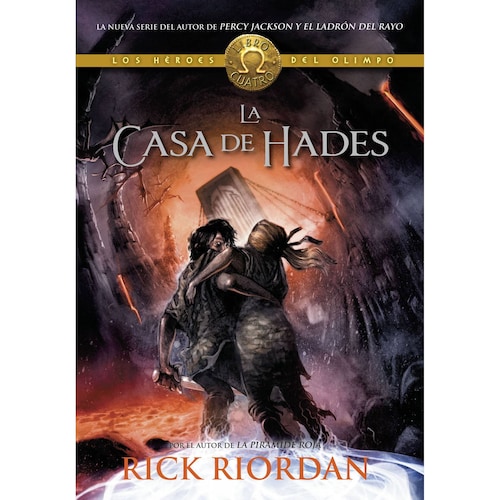 Libro La casa de Hades Autor Rick Riordan.