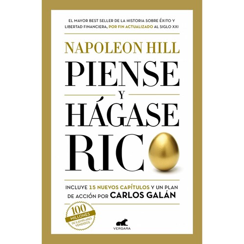 Piense y hágase rico Autor HILL NAPOLEON