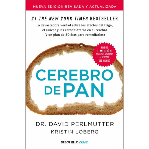 Libro Fisico- Cerebro de pan Autor Perlmutter, David