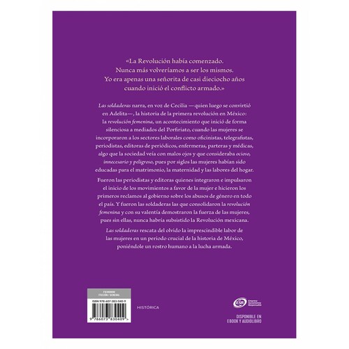 Libro Las soldaderas Editorial Ediciones B Autor Sofía Guadarrama Collado