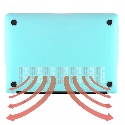 CARCASA FUNDA PROTECTOR CASE izÜg para Macbook Pro 13 A1278 con CD-Rom TIFFANY