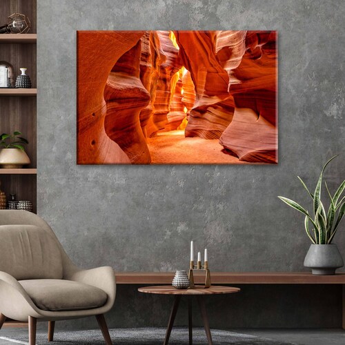 Cuadro Decorativo Canvas Cañon Antílope Arizona 75x50