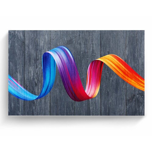 Cuadro Decorativo Canvas Pincelada de Color 105x70
