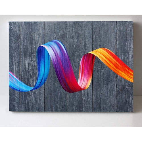 Cuadro Decorativo Canvas Pincelada de Color 105x70