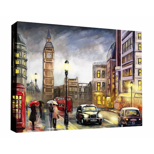 Cuadro Decorativo Canvas Arte Calle en Londres 180x120