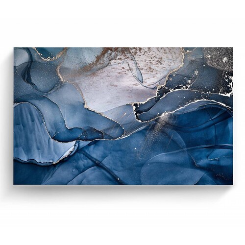 Cuadro Decorativo Canvas abstracto patron marmol 105x70