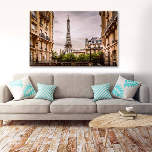 Cuadro Decorativo Canvas Rincon Recidencial Paris 150x100