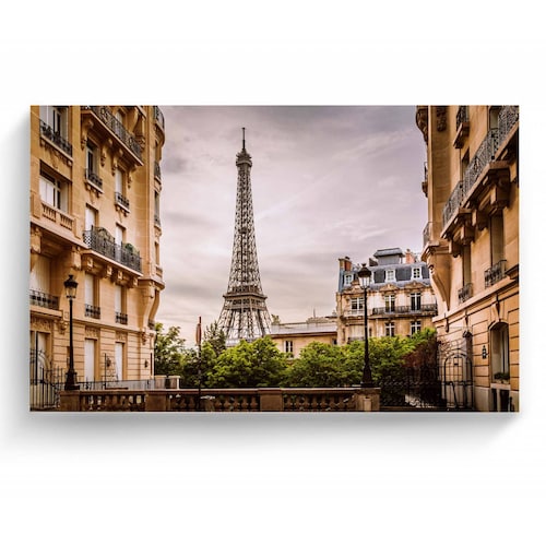 Cuadro Decorativo Canvas Rincon Recidencial Paris 135x90