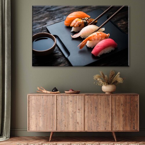 Cuadro Decorativo Canvas Sashimi  180x120