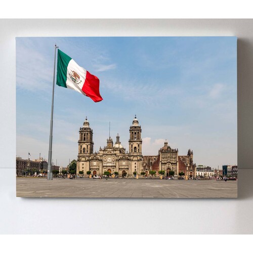 Cuadro Decorativo Canvas Zocalo, Ciudad de México 75x50
