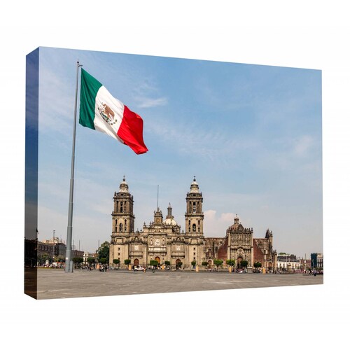 Cuadro Decorativo Canvas Zocalo, Ciudad de México 45x30