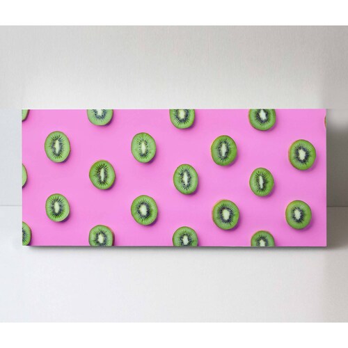Cuadro Decorativo Canvas Kiwis frescos 150x50